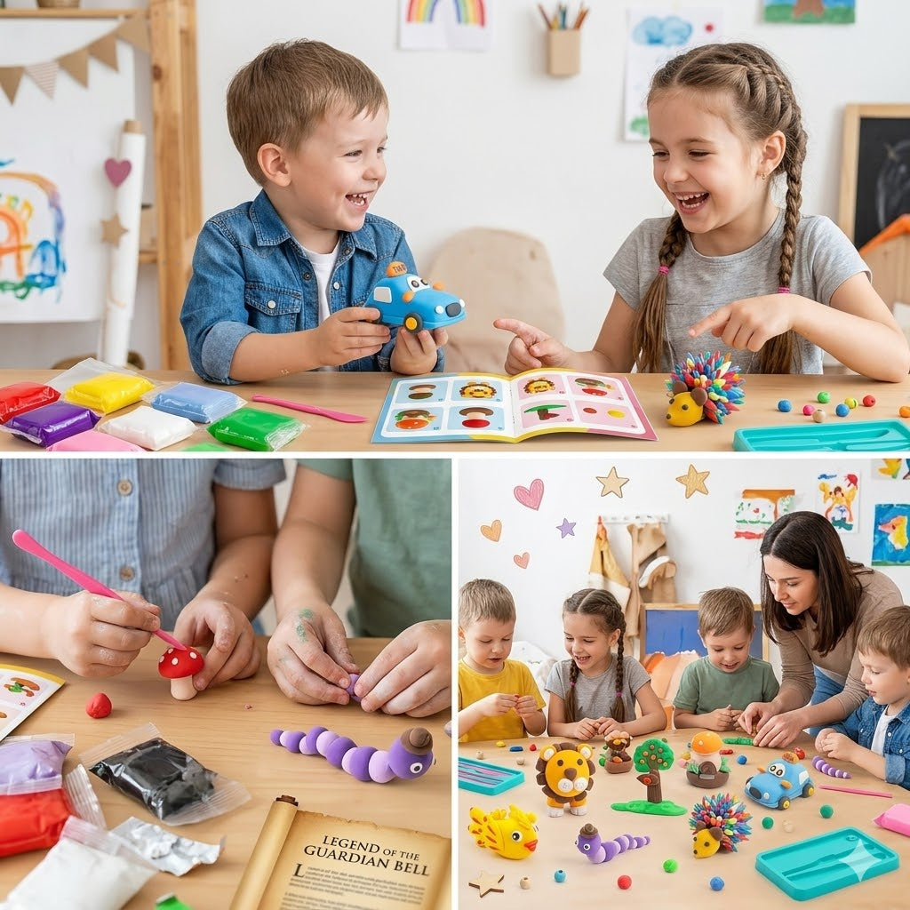 Super Clay Art Set β No Screens, Just Pure Creativity! π¨