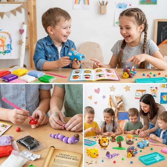 Super Clay Art Set – No Screens, Just Pure Creativity! 🎨