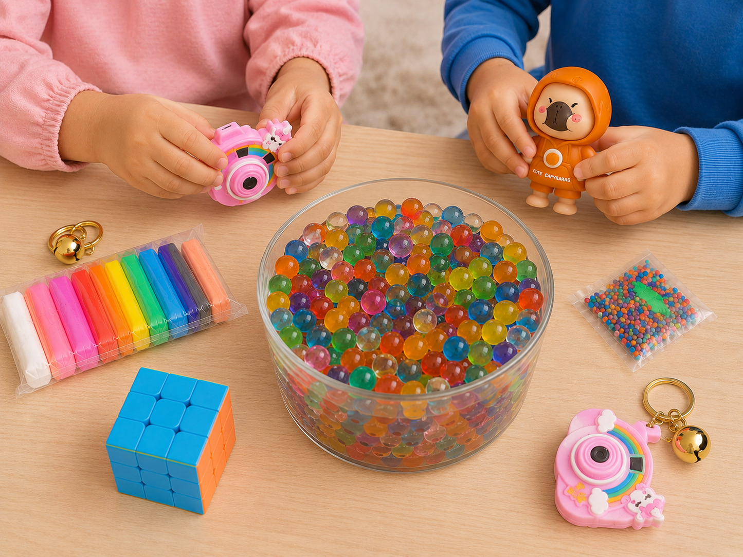 Ultimate 6-Piece Children's Sensory & Fidget Toy Gift Set – Creative Arts, Crafts, and Puzzle Variety Bundle for Kids